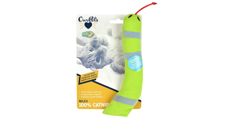 Ourpets Cosmic Catnip Snake Toy