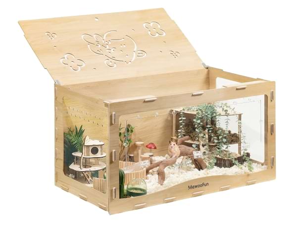 MEWOOFUN Large Hamster Cage